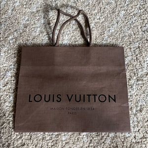 mini Louis Vuitton shopping bag 7 x 8.5 inches